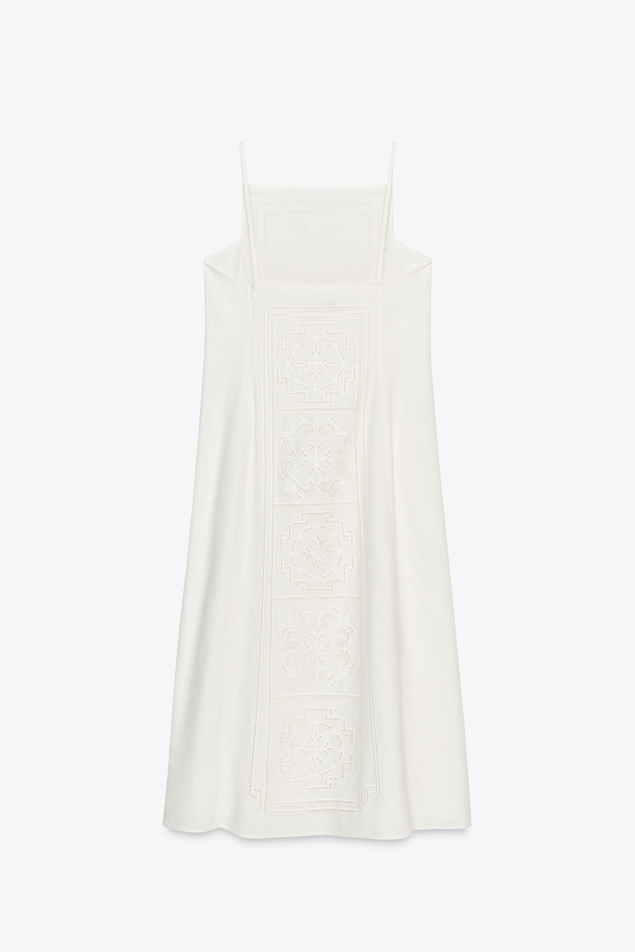 ROBE BRODÉE AVEC LIN ZW COLLECTION