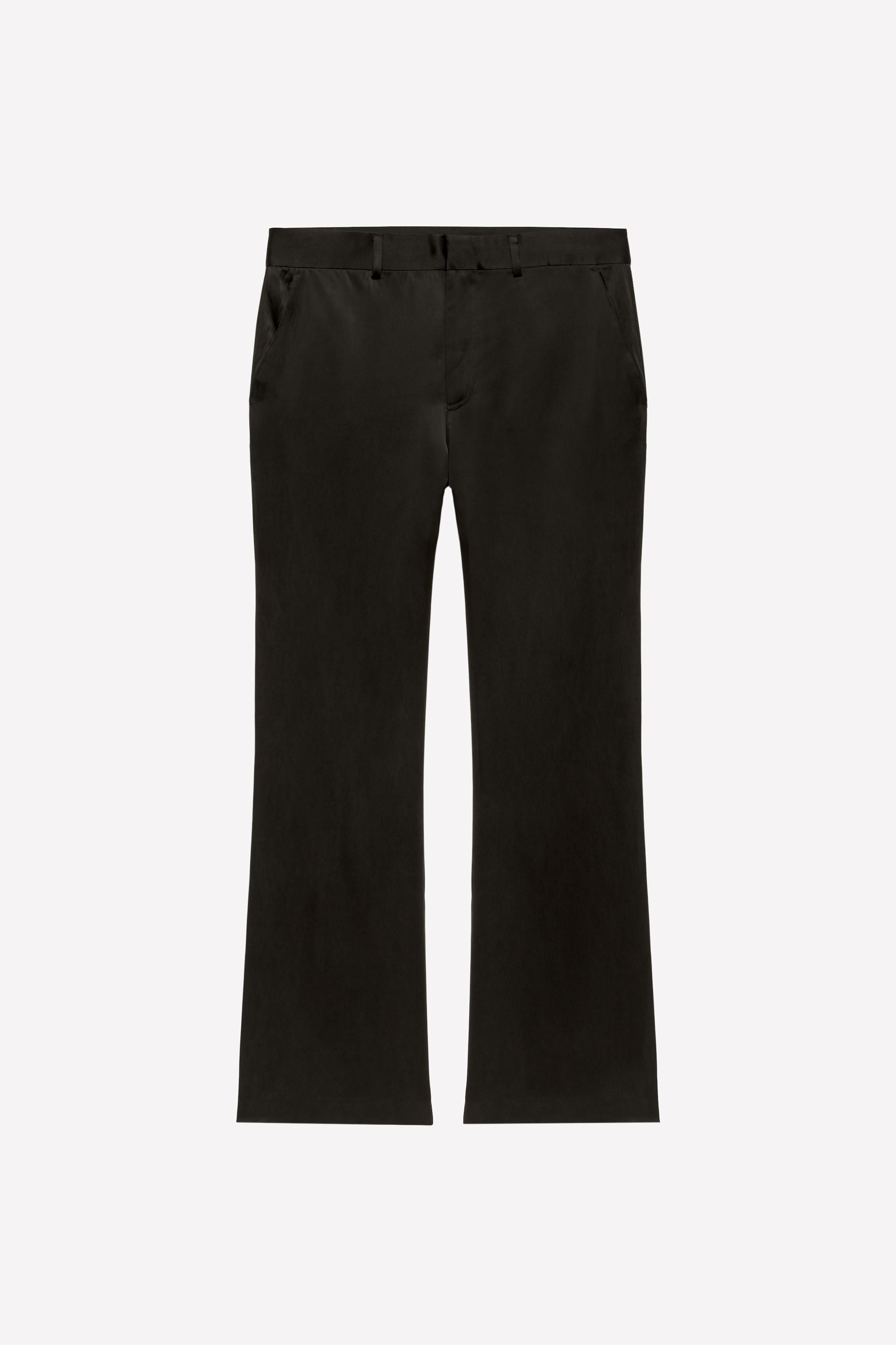 LUDOVIC DE SAINT SERNIN x ZARA FLARE FIT VISCOSE - SILK PANTS