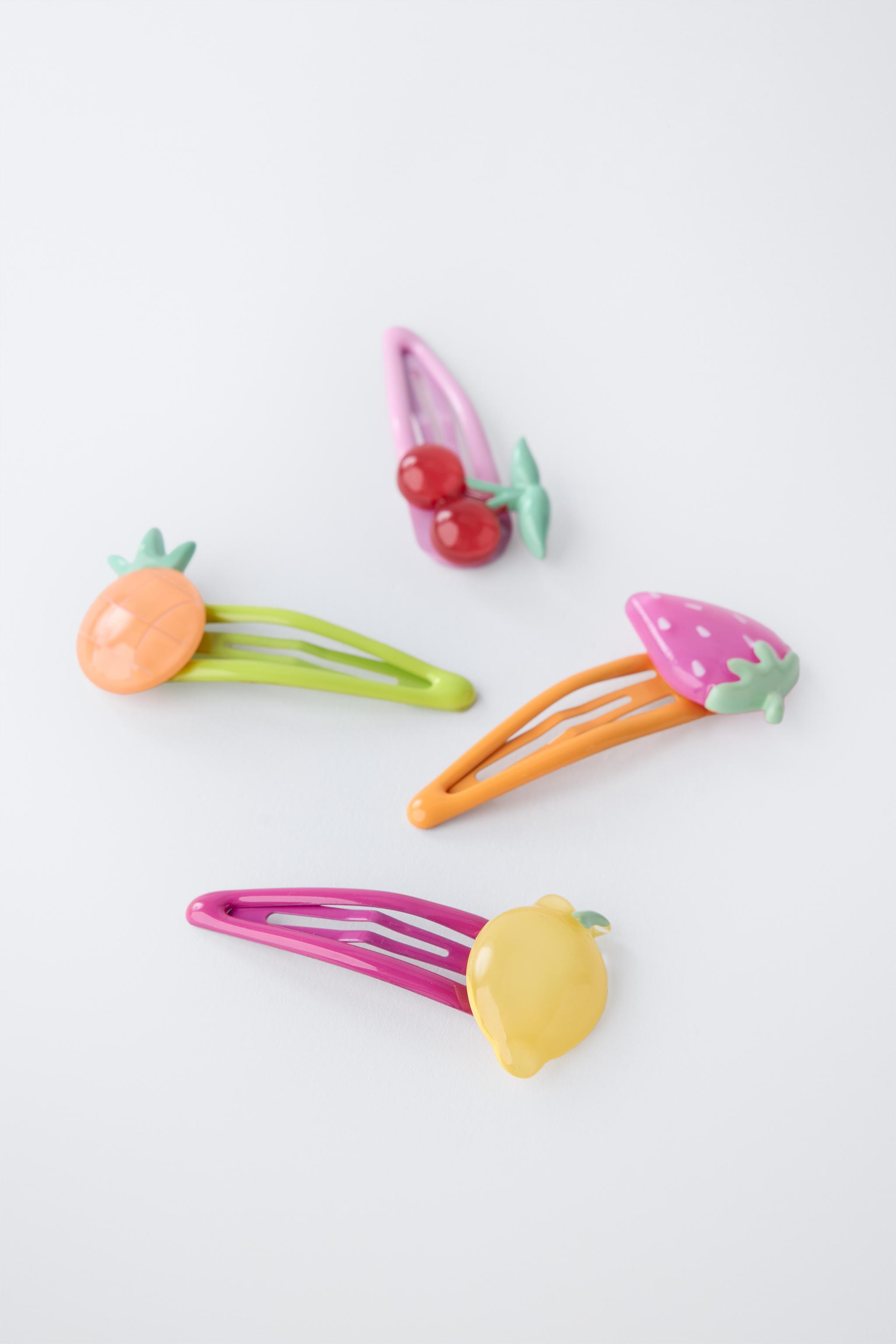 PACK OF FOUR FRUIT CLIPS