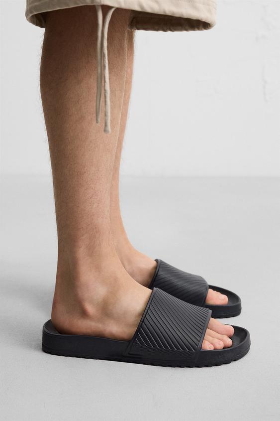 BATH SLIDES - Blue | ZARA South Africa