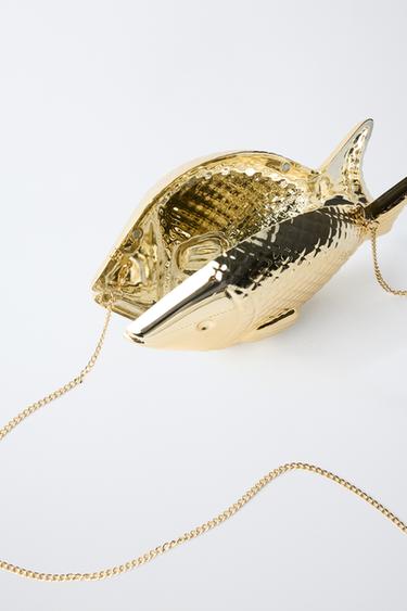 FISH BAG - Gold by Zara - Image 3