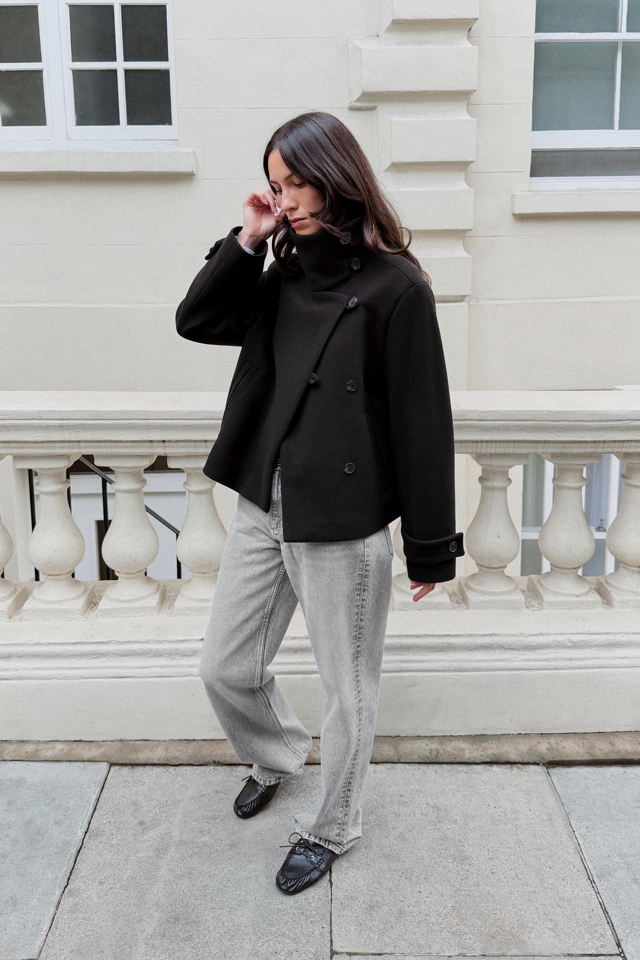 SOFT DOUBLE-BREASTED JACKET