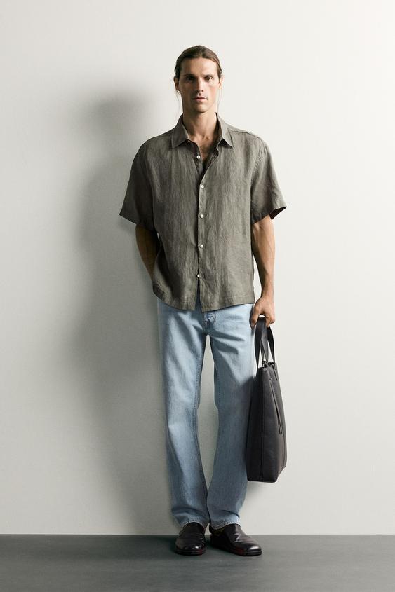 JEANS REGULAR FIT - Azul claro de Zara - Imagen 0