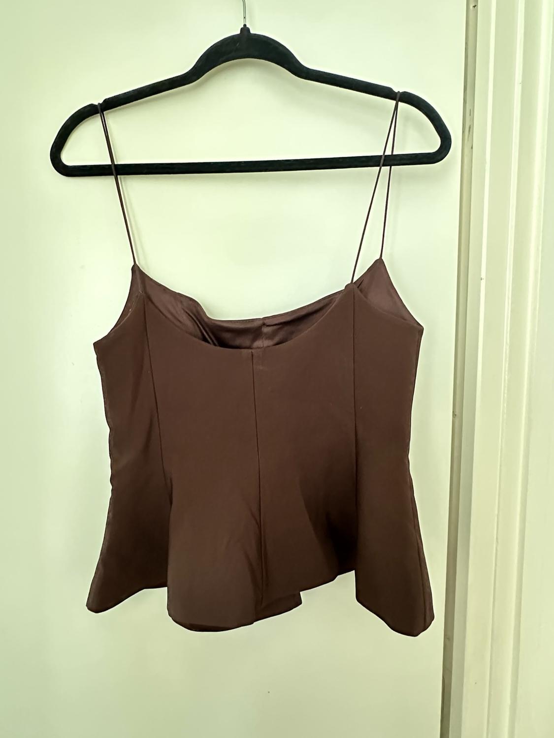 STRETCH PEPLUM TOP - Image 2