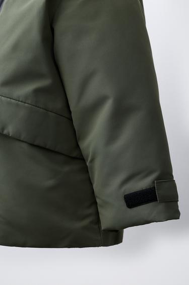 PARKA DÉPERLANTE - Kaki de Zara - Image 5
