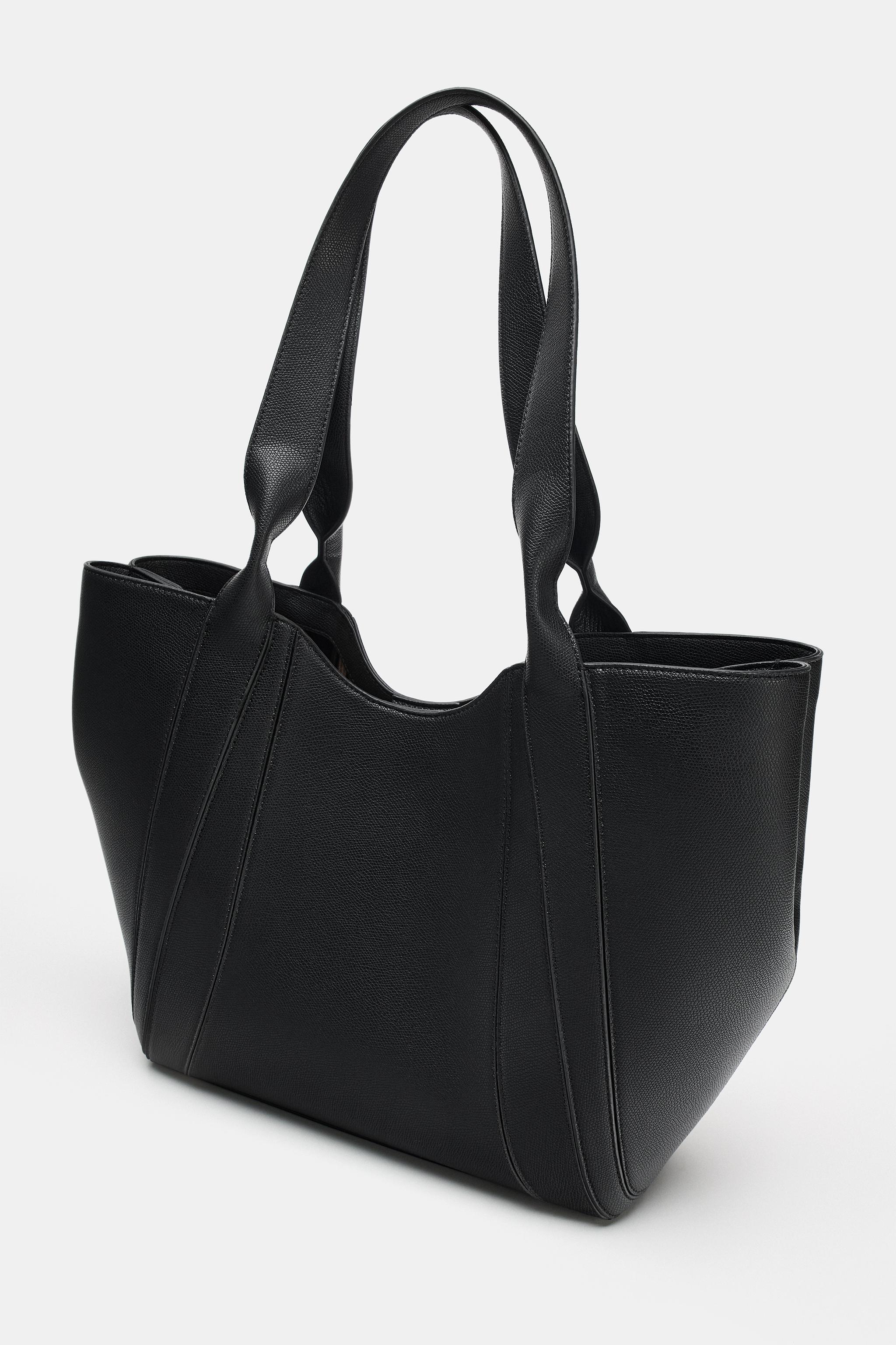 MAXI SHOPPER BAG — Black