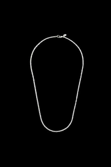 Zara ARTICULATED METAL CHAIN - Silver - Image 0