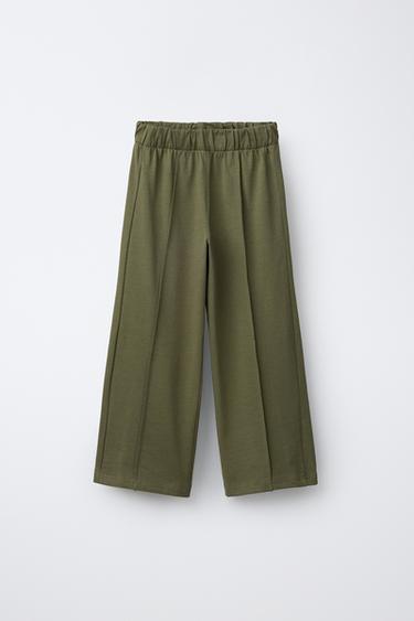 ENSEMBLE T-SHIRT ET PANTALON NERVURE HEAVY WEIGHT - Kaki de Zara - Image 3