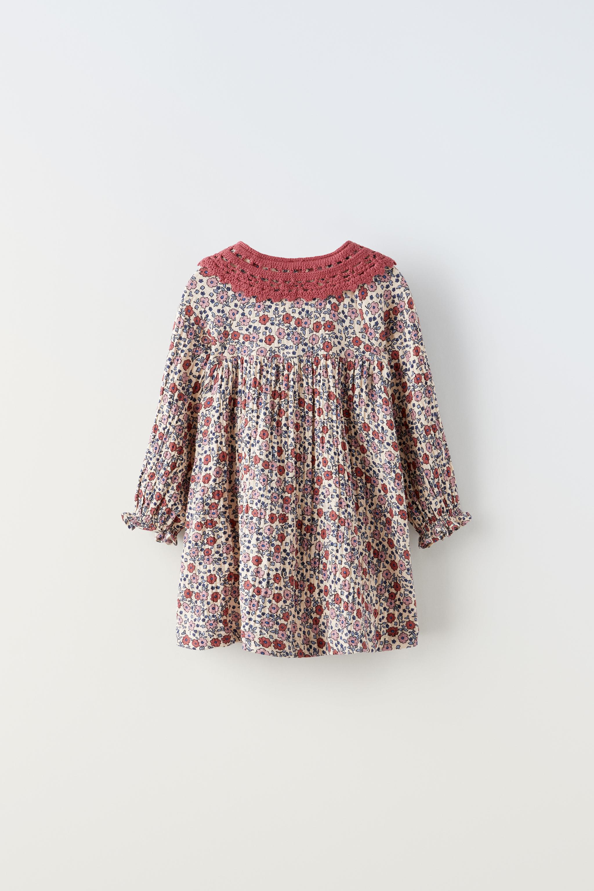 Zara robe outlet fleur