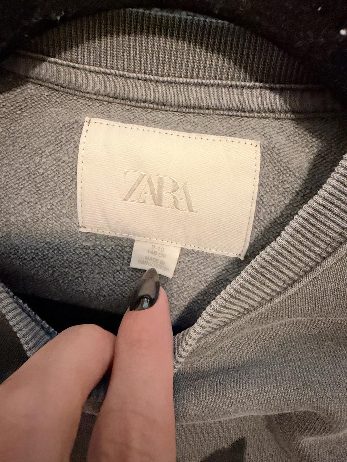WASHED EFFECT TEXT SWEATSHIRT - Image 4