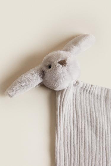 CHILDREN’S BUNNY CUDDLY SOFT TOY - Grey by Zara - Image 2