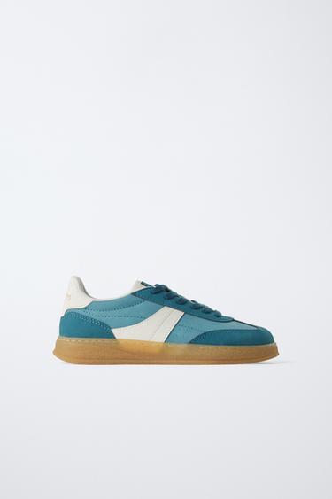 TENNIS À CONTRASTE - Bleu de Zara - Image 0
