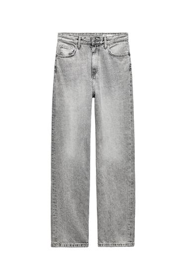 ZW COLLECTION WIDE-LEG HIGH-WAIST JEANS