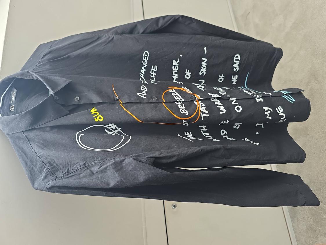 SLOGAN PRINT SHIRT - Image 6
