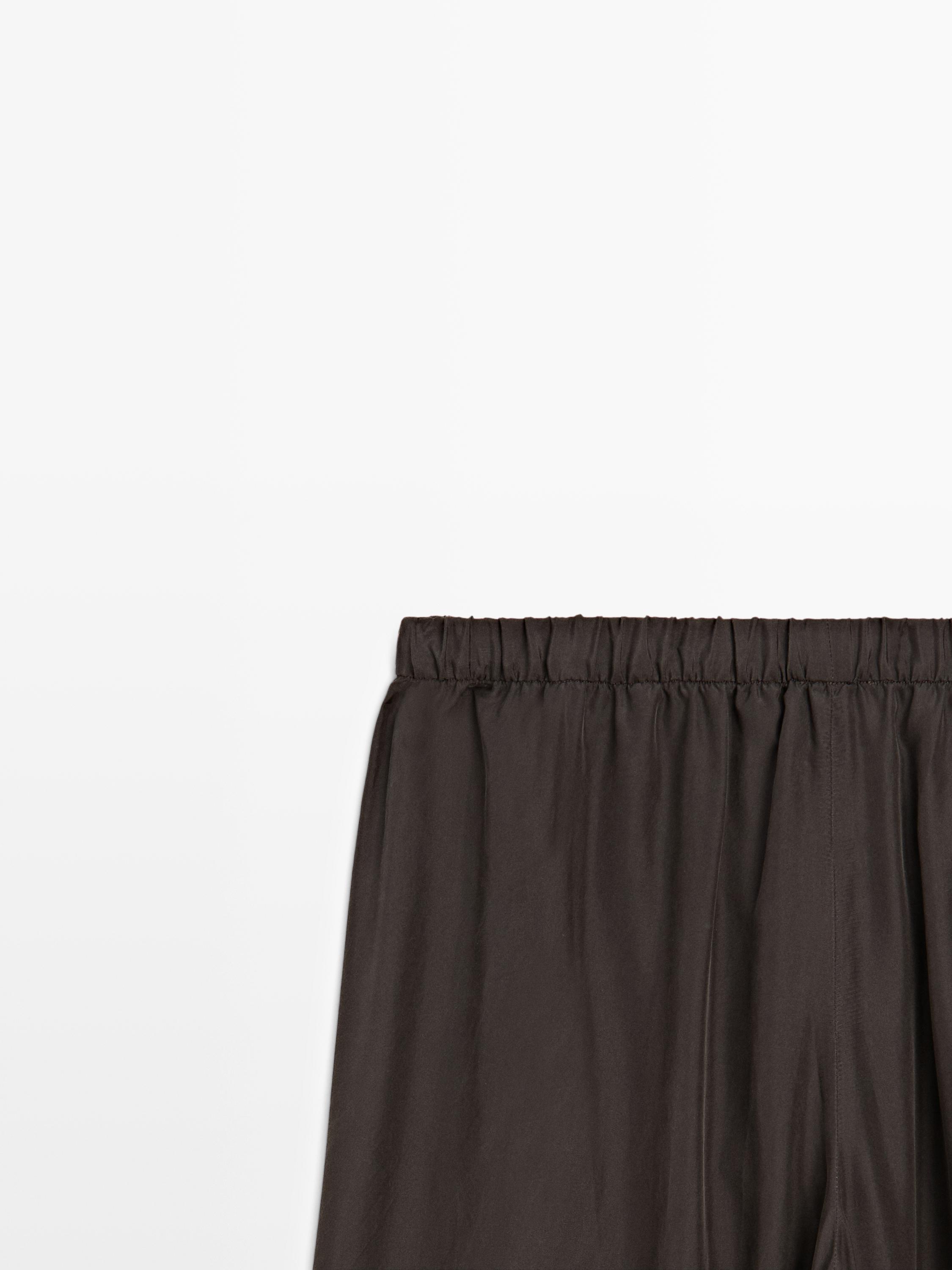 Flowing trousers with waist detail - STUDIO