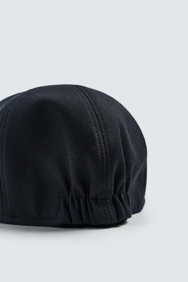 TEXTURED BERET - Navy blue by Zara - Image 2