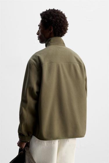 SURCHEMISE POLAIRE - Marron / Vert de Zara - Image 2