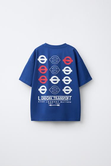 TRANSPORT FOR LONDON © PRINTED T-SHIRT - Blue by Zara