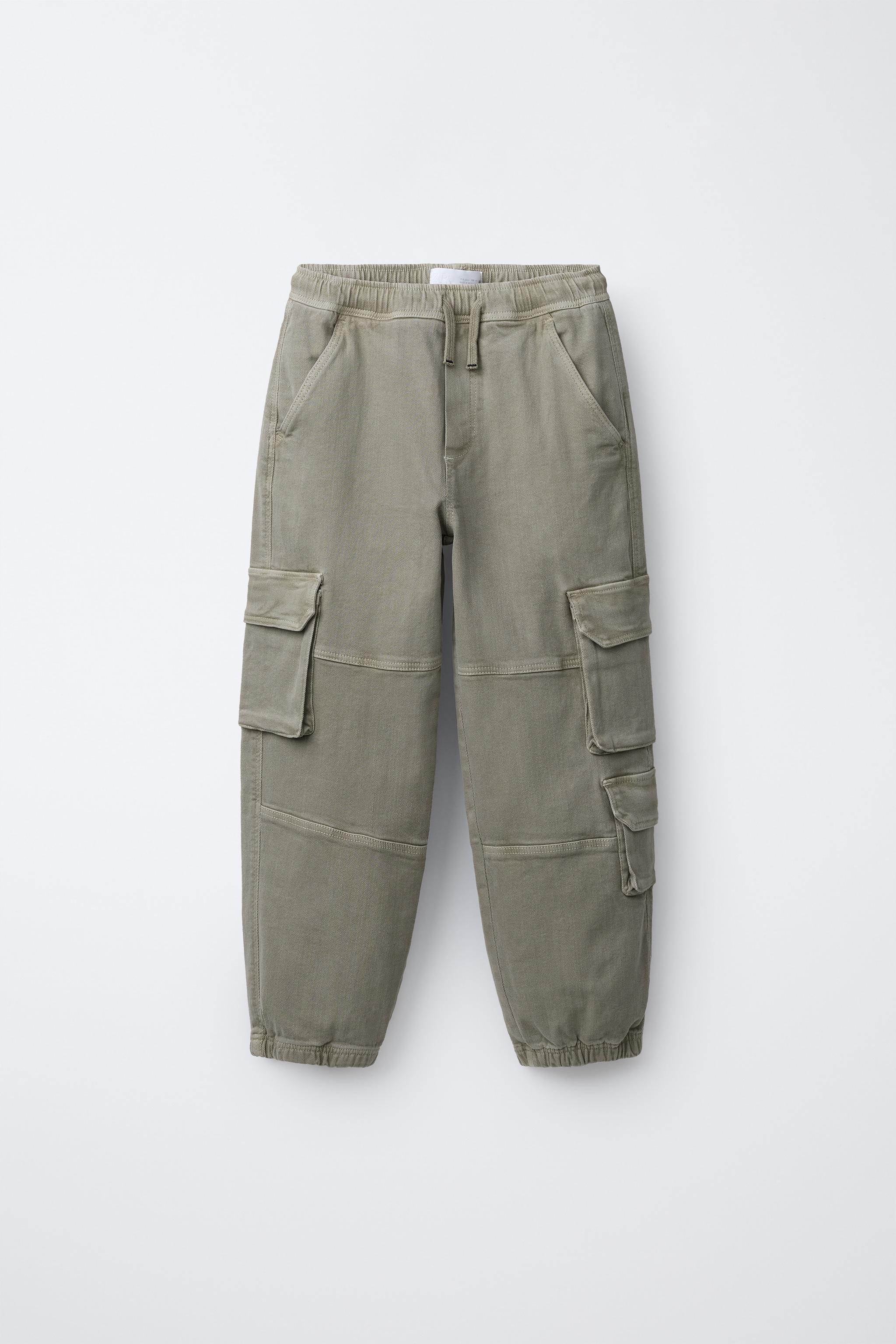 MULTI-POCKET JOGGER PANTS - Sand | ZARA United States