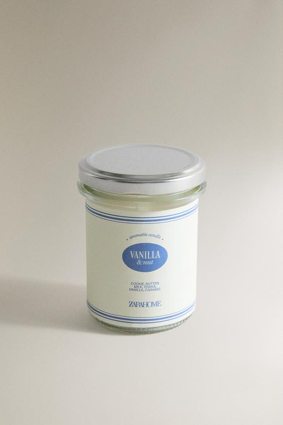 VANILLA & NUT アロマティックキャンドル (130 G)エクリュ/ベージュ0ZaraのVANILLA & NUT アロマティックキャンドル (130 G) - エクリュ/ベージュ - 画像 0