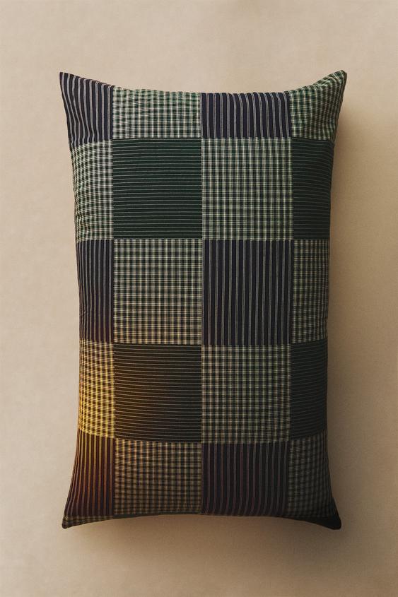 TAIE D’OREILLER ENFANT COTON PATCHWORK NOËL - Multicolore de Zara - Image 0