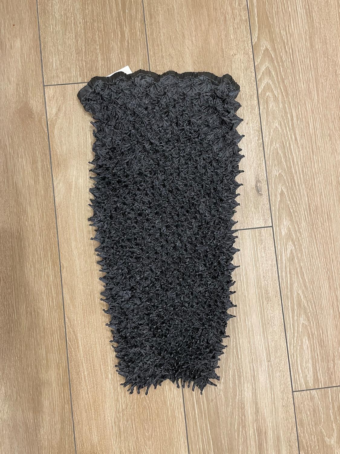 CREASED SKIRT WITH RAISED DESIGN - Image 2
