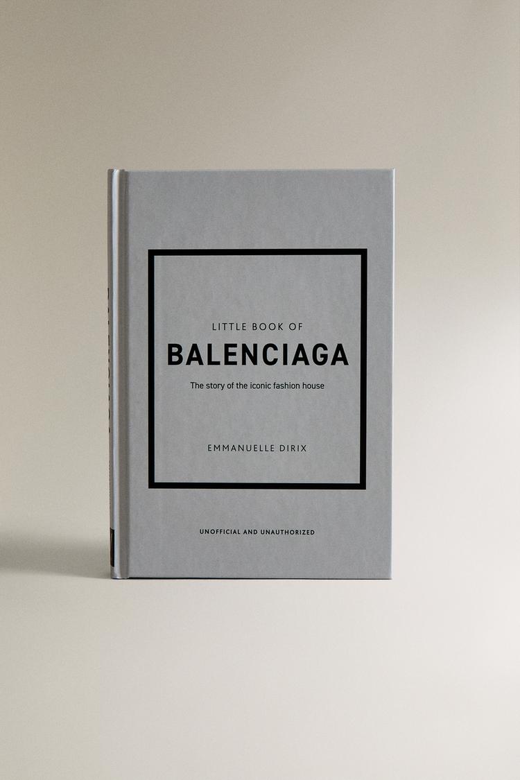 LIBRO THE LITTLE BOOK OF BALENCIAGA Grigio ZARA Italia Italy