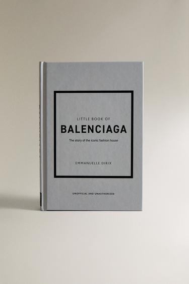 KSIĄŻKA „THE LITTLE BOOK OF BALENCIAGA” - Szary Zara