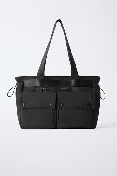 SHOPPER أمومة - أسود الخاص بـ Zara