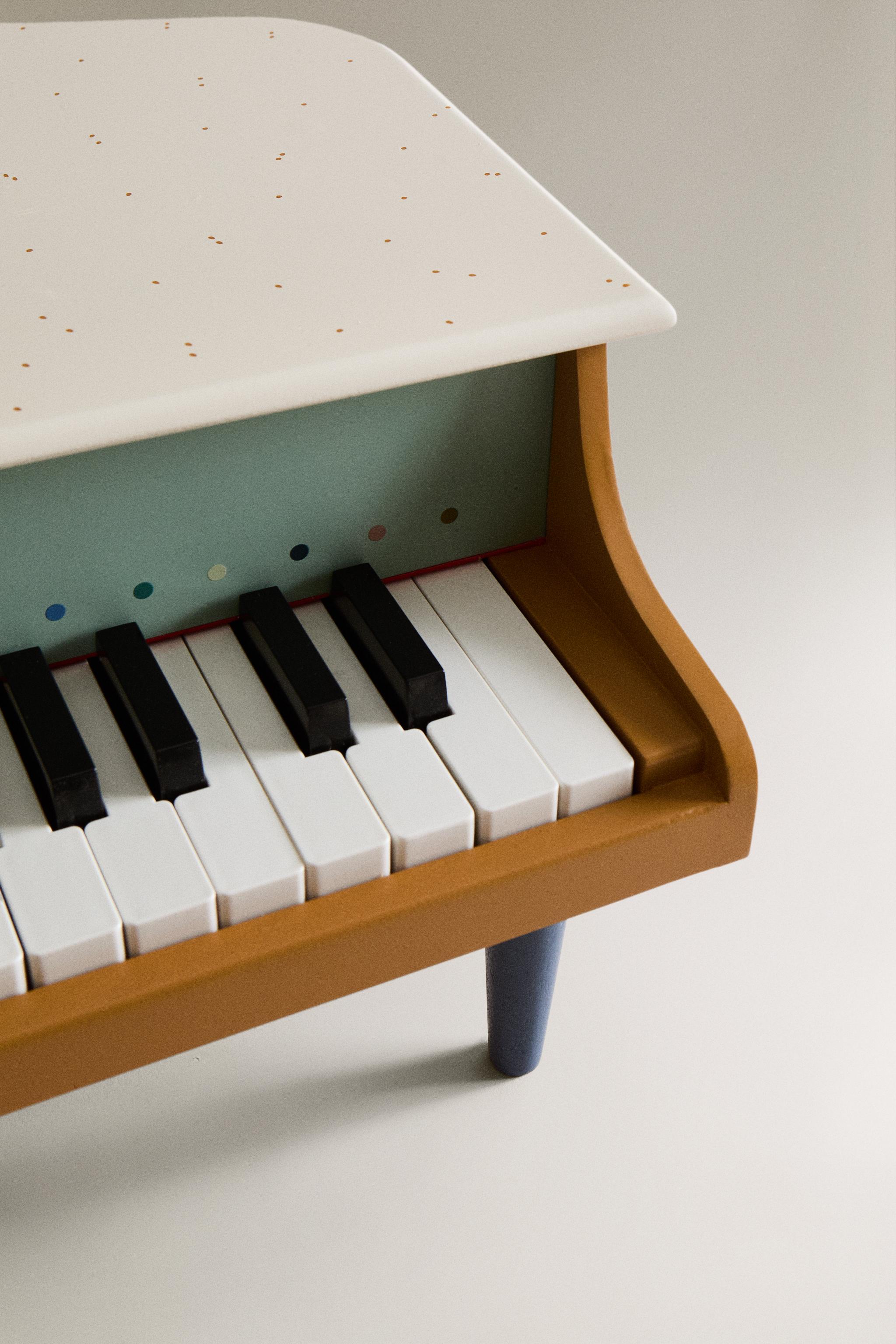 Zara KIDS' WOODEN TOY PIANO INSTRUMENT — фото 3