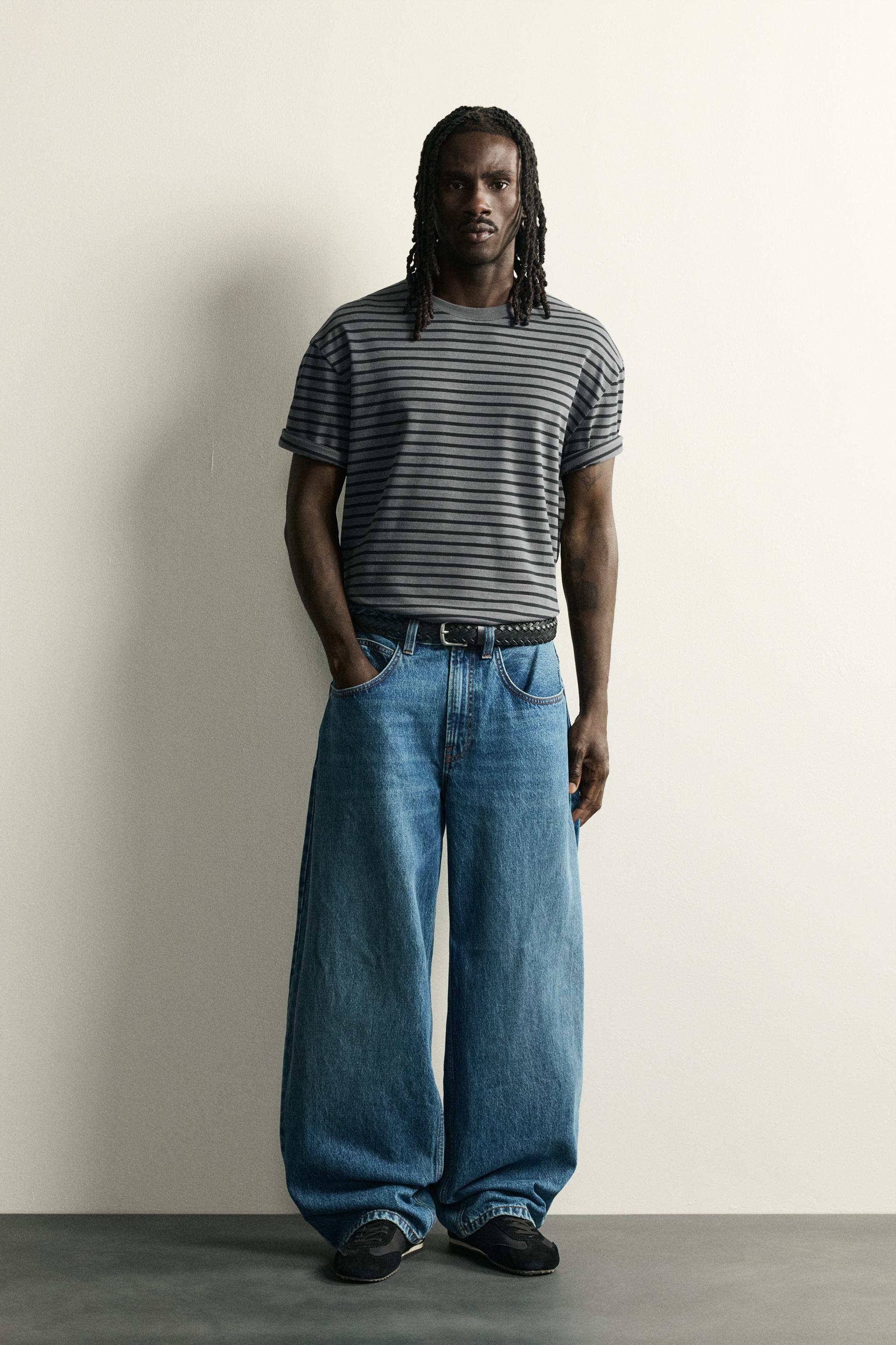 ヘビーウェイト ベーシックTシャツ /03 - ストライプ | ZARA Japan / 日本