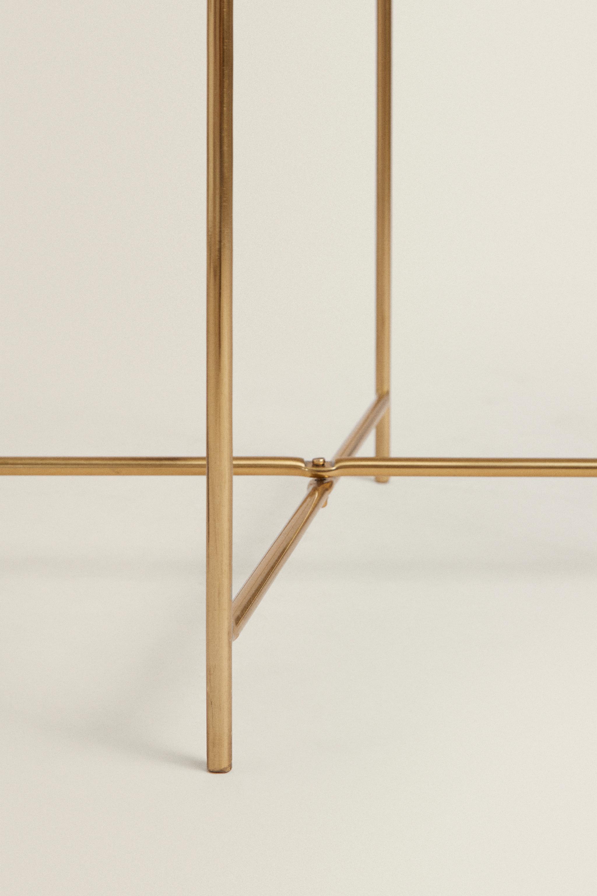 マーブル サイドテーブル - クリーム | ZARA Japan / 日本