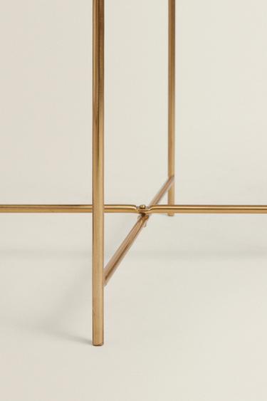 TABLE D'APPOINT MARBRE - Crème de Zara - Image 4