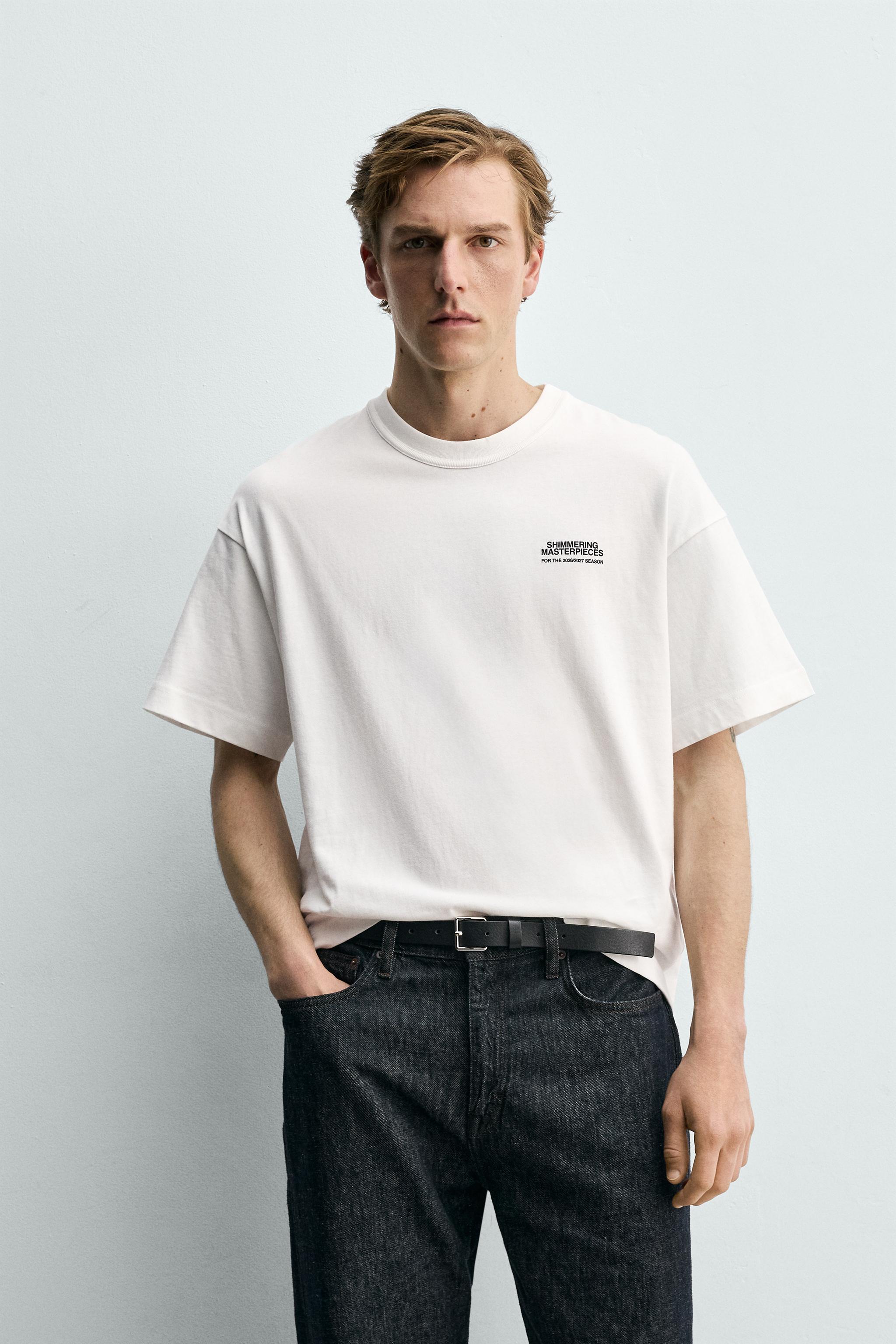 GRAPHIC PRINT T-SHIRT - White | ZARA United States