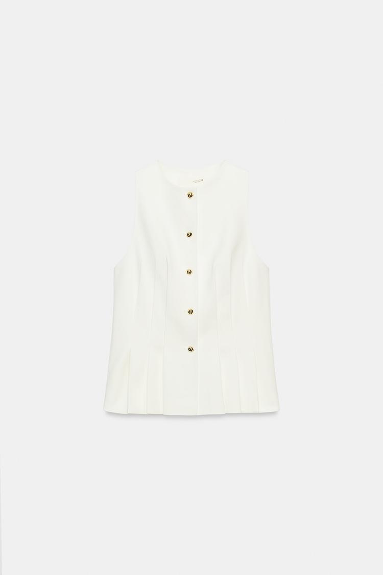 DARTED WAISTCOAT