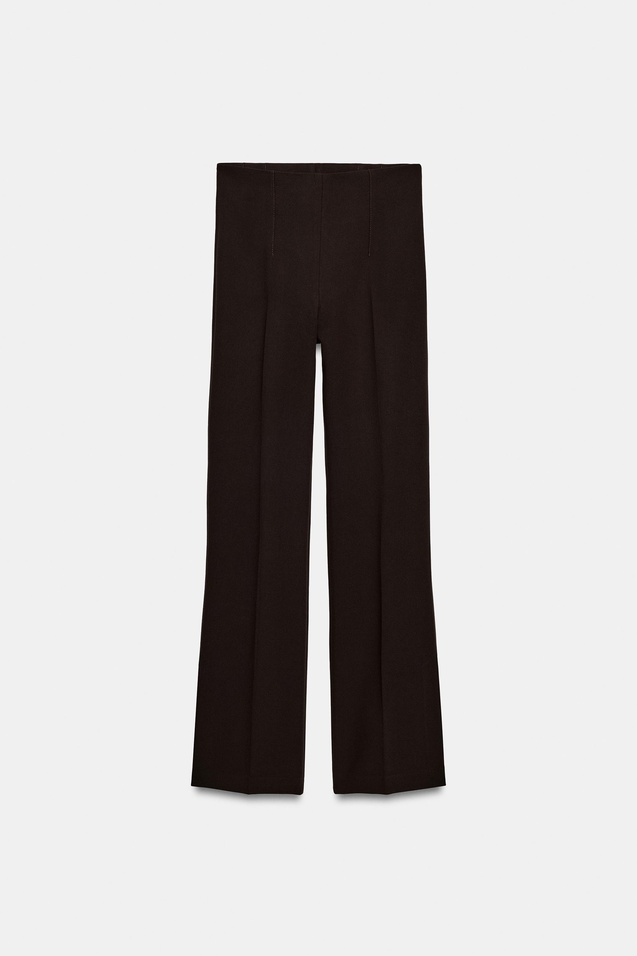 ZW COLLECTION スリット FLARE パンツ - ホワイト | ZARA Japan / 日本