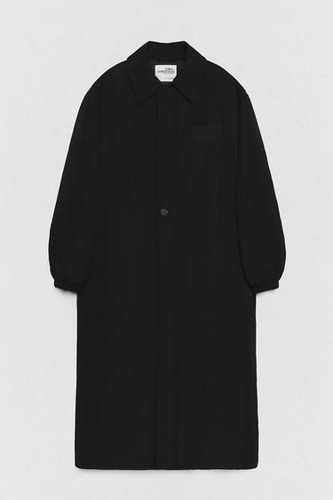 SOSHIOTSUKI X ZARA 테크니컬 패딩 코트 - Zara 블랙