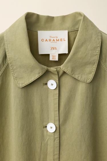 TRENCH CRÉÉ PAR CARAMEL LONDON X ZARA - Kaki de Zara - Image 5