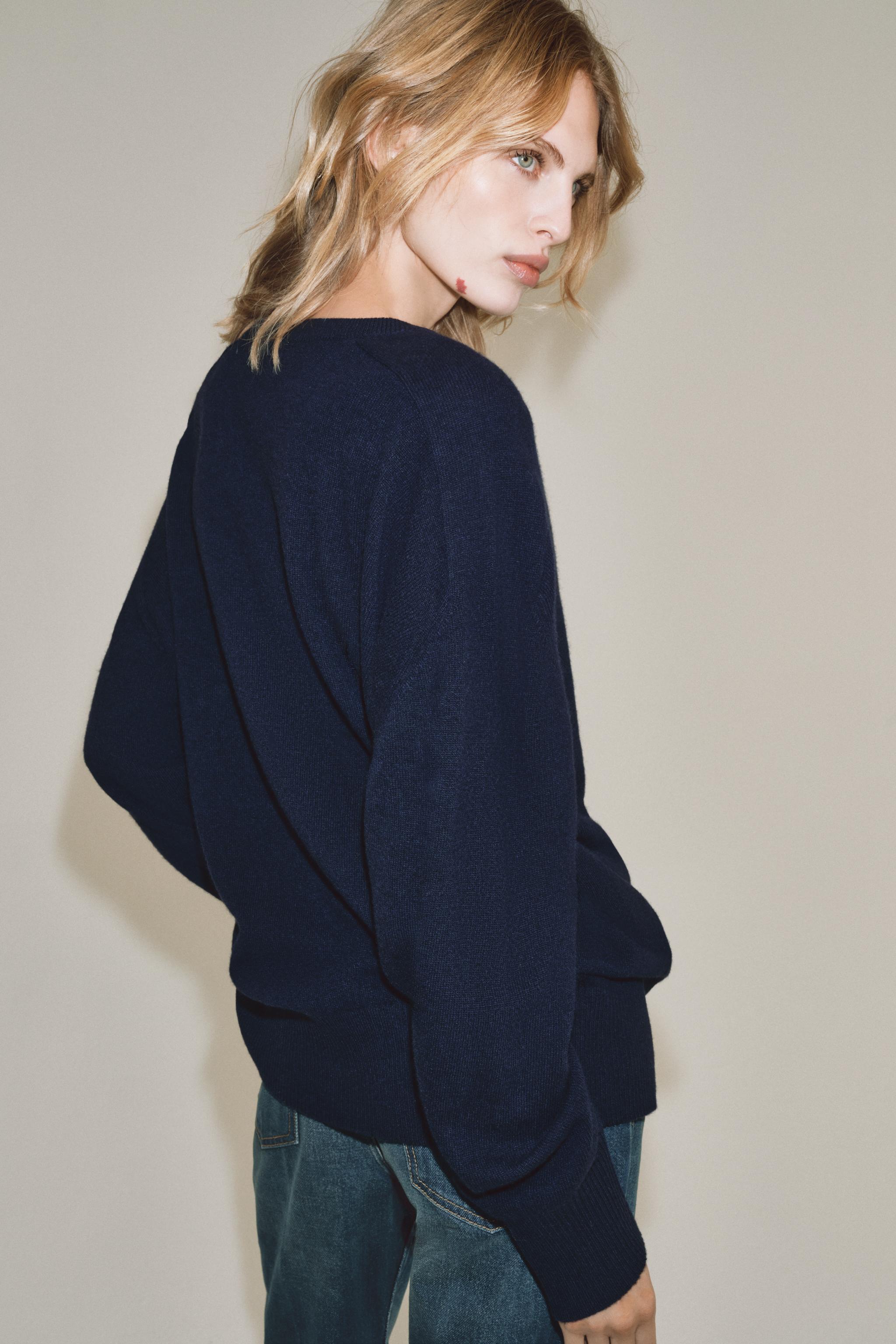 PULL OVERSIZE 100 % LAINE