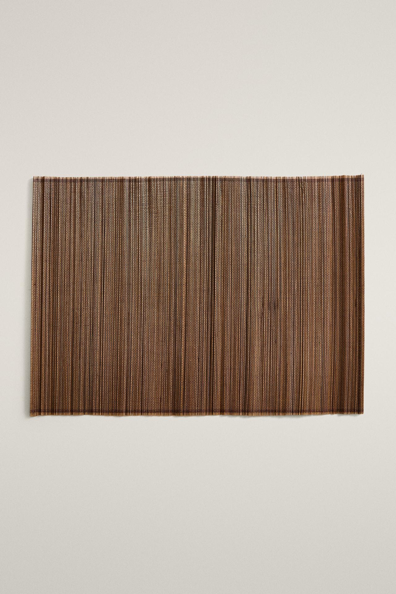 BAMBOO PLACEMAT (PACK OF 2) — Tobacco