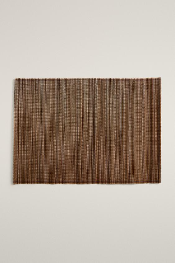 BAMBOO PLACEMAT (PACK OF 2) - Tobacco by Zara - Image 0
