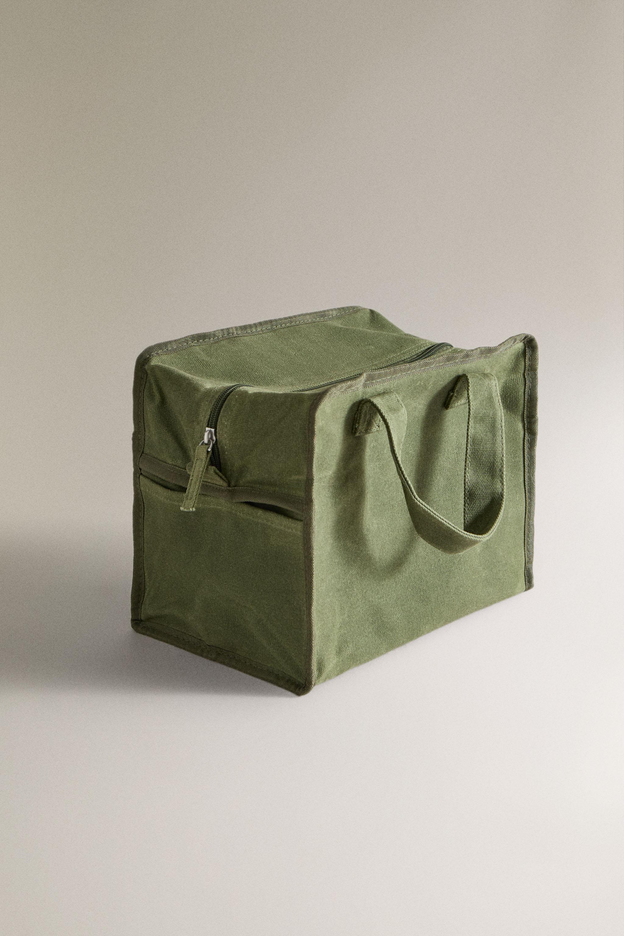 SMALL THERMAL COOLER BAG Moss green ZARA United Kingdom