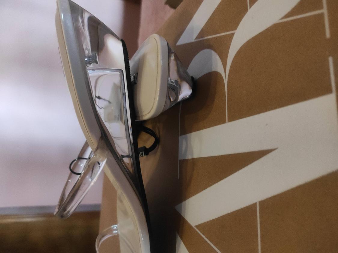 VINYL WEDGE SANDALS - Image 4