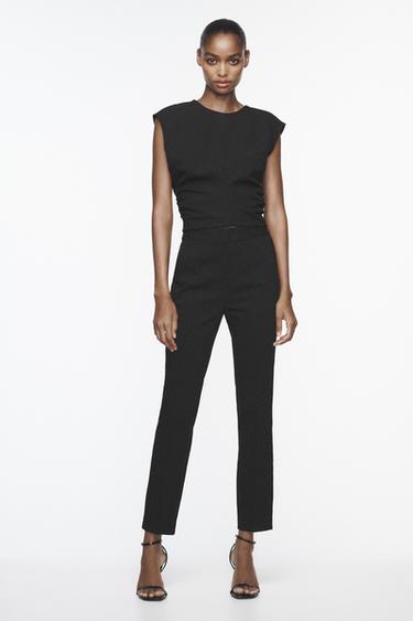 CALÇA JOGGER WAIST - Preto da Zara