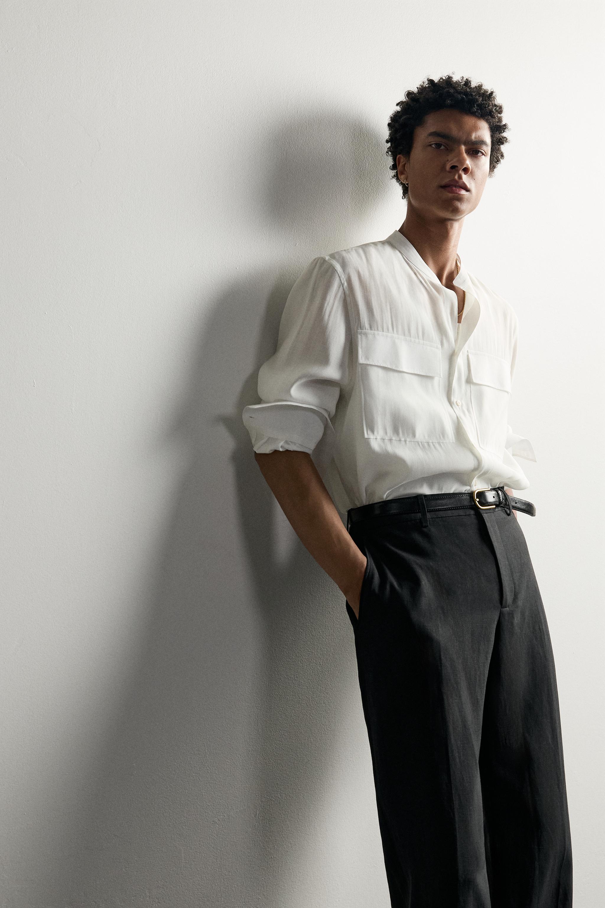 CHEMISE FLUIDE COUPE DÉCONTRACTÉE