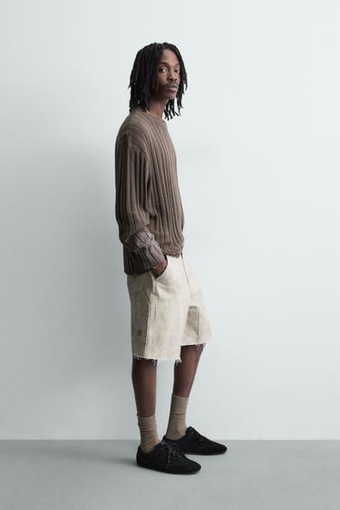CARPENTER POCKET BERMUDA SHORTS - Printed by Zara - Image 3