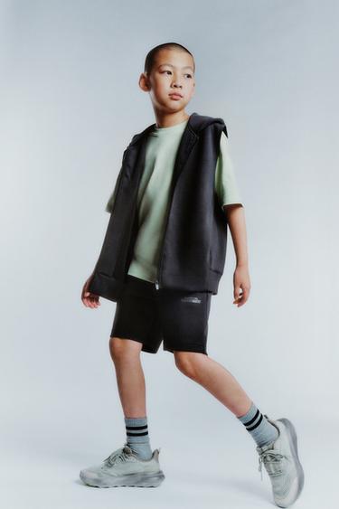 SPORTY BERMUDA SHORTS - Anthracite grey by Zara
