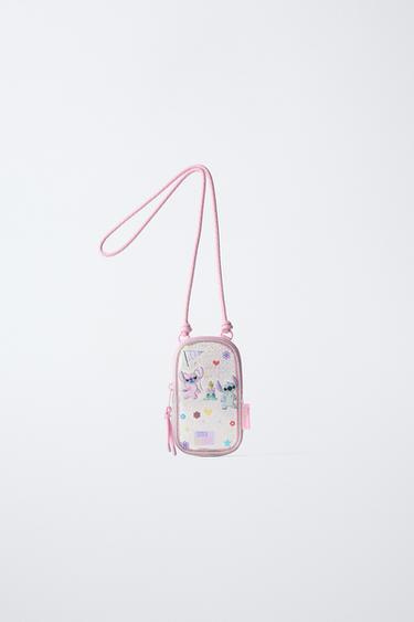 LILO & STITCH © DISNEY VINYL MOBILE PHONE HOLDER - Grey by Zara