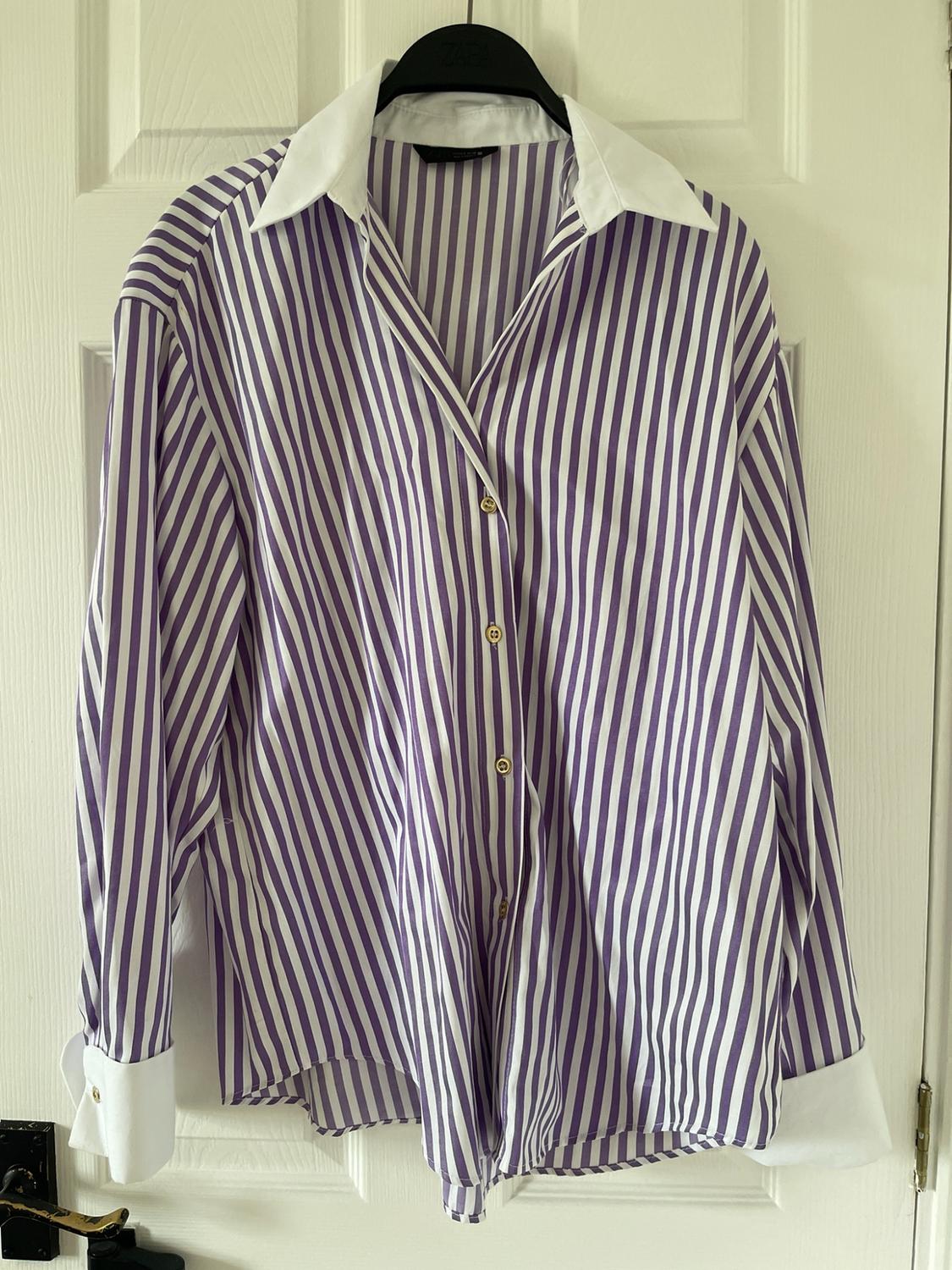 STRIPED POPLIN SHIRT - Image 2