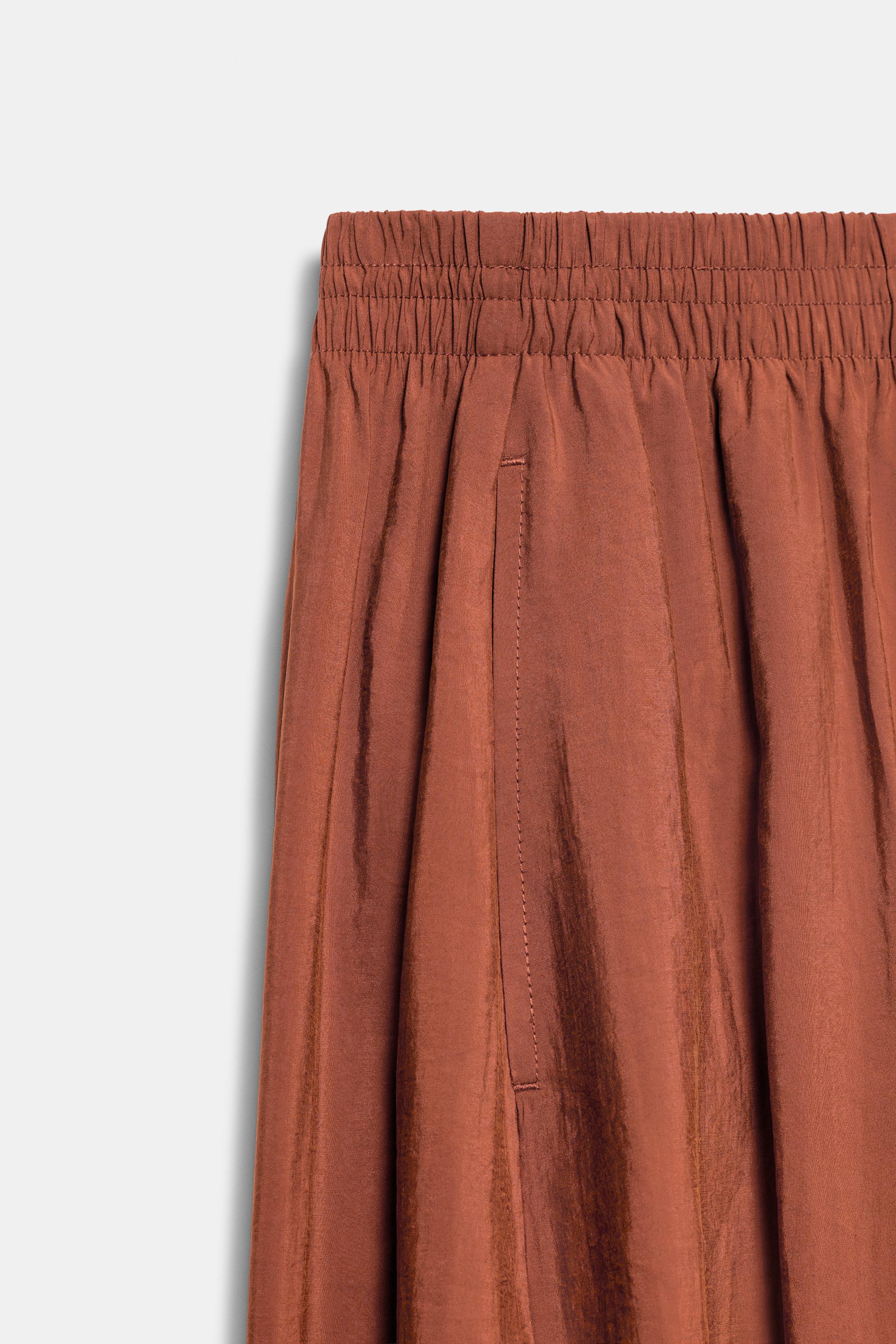 ELASTIC WAIST BALLOON PANTS